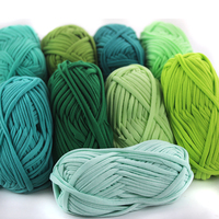 Heny T Shirt Yarn Crochet Handbag Fancy Yarn Super Soft Feeling All Cheap Recycled 100% Polyester Hand Knitting
