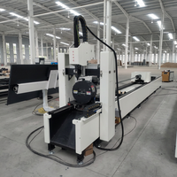 Nouvelle machine de découpe laser à fibre optique Maidi Laser 2 mandrins 4 axes CNC Cypcut avec rails de guidage HIWIN et alimentation automatique
