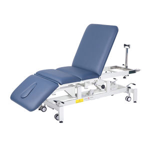 Meja traksi Lumbar elektrik, fisioterapi 4 bagian kasur penopang leher medis meja traksi ortopedi - Product Image 4