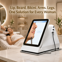 Appareil d'épilation par électrolyse pour femmes, modèle de bureau en ABS - Épilation permanente efficace pour les aisselles et le bikini