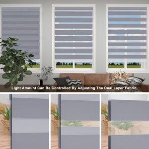 Wireless Automation WiFi Alexa Smart Home Decor Window Zebra <strong>Blinds</strong> Shade Windows Cordless Zebra <strong>Blinds</strong> - Product Image 3