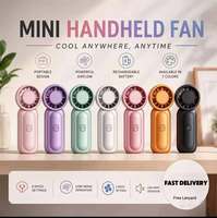 Vent fort refroidissement par Air main petit ventilateur Portable Usb Rechargeable Mini ventilateur de poche