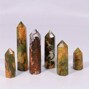 Pilares de Piedra Realgar Auténticos al por Mayor para Meditación y Decoración del Hogar - Regalo Perfecto para las Fiestas - Product Image 2