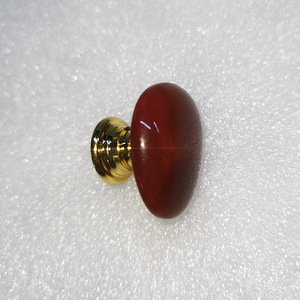 人造彩色水晶旋钮不规则橱柜拉多功能抽屉旋钮家具装饰五金 - Product Image 4