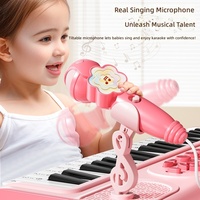 Jouet de piano électronique pour tout-petits, instrument de musique jouable pour débutants, jouet d'apprentissage précoce à domicile pour les petites filles