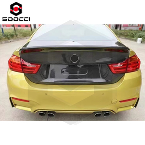 In fibra di carbonio CSL stile del cofano del bagagliaio per <span class=keywords><strong>BMW</strong></span> <span class=keywords><strong>4</strong></span> <span class=keywords><strong>serie</strong></span> <span class=keywords><strong>F32</strong></span> 420i 430i 440i F82 M4 <span class=keywords><strong>Coupe</strong></span> auto copri bagagliaio posteriore del cofano del bagagliaio - Product Image 5