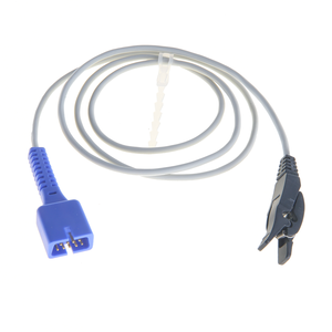 Nellcorrs मैक्स ऑक्सीमीटर सेंसर स्पू2 सेंसर 9 पिन पुनः प्रयोज्य टीपू केबल वयस्क कान क्लिप स्पू2 सेंसर - Product Image 1