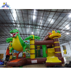 Chine fournisseur vente chaude gonflables château <span class=keywords><strong>gonflable</strong></span> pour enfants parc d'attractions jeux <span class=keywords><strong>gonflable</strong></span> maison de rebond avec toboggan - Product Image 1