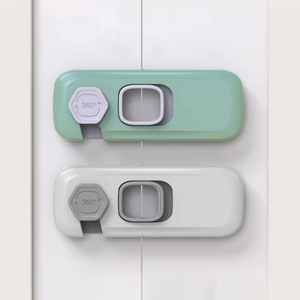 Verrous de sécurité pour armoires, tiroirs et réfrigérateurs pour enfants - Verrous de sécurité anti-pincement en plastique pour bébés - Product Image 5
