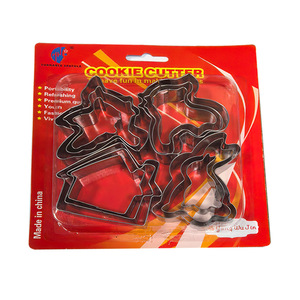 Stainless Steel Cookie Cutters 6Pcs Heart Flower Star Round Baking Utensils Made In China - Product Image 4