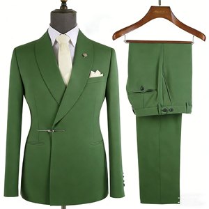 Derniers modèles <span class=keywords><strong>de</strong></span> costumes <span class=keywords><strong>pour</strong></span> hommes, ensemble 2 pièces, boucle latérale en métal unique, blazer personnalisé, <span class=keywords><strong>pour</strong></span> mariage, soirée, <span class=keywords><strong>cérémonie</strong></span>, marié, usage quotidien - Product Image 3