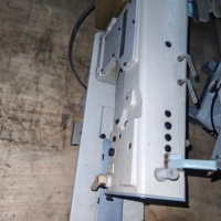 Machine à coudre automatique à double aiguille SIRUBA T828, point de verrouillage, lit plat, moteur servo, 6000 points/min, épaisseur de 5 mm, d'occasion