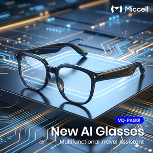 Lunettes intelligentes Miccell PAG01 avec traduction en 139 langues, étanches IP65, audio ouvert, assistant de voyage IA pour les affaires et les activités de plein air - Product Image 1
