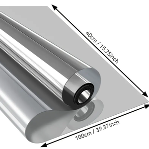 Film de fenêtre de confidentialité et de protection solaire Film de fenêtre classique de bureau en matière plastique durable Film de fenêtre pour Privac - Product Image 3