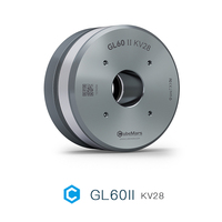 Motor de cardán sin escobillas GL60 II con eje hueco de 20 mm FOC IP para radar autónomo
