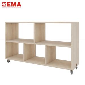 ตู้เก็บของไม้แบบเคลื่อนย้ายได้ห้าเซลล์ทันสมัย - Product Image 4