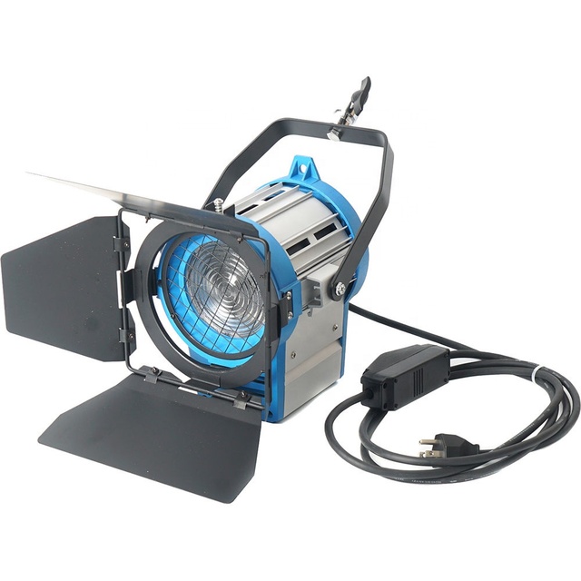 300W Plus Tungsten Fresnel Light With Built-in Dimmer Control 3200K Warm Spot Light Video Continous Light ARRI 300W Plus