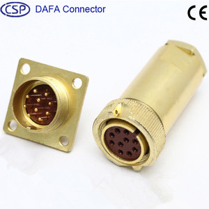 ขั้วต่อวงกลมซีรีส์ CSP PC รุ่น PC-4T ปลั๊กแบบมีเกลียวสำหรับการบิน ขั้วต่อแบบตัวผู้และตัวเมีย - Product Image 4