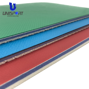 Venta de fábrica portátil Pickleball Court Flooring PVC Mat Cover para Pickleball Portable Artificial Grass Mat - Product Image 2