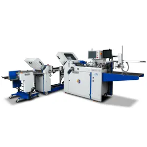 Impression automatique de papier pliante Meilleure machine Colonne Table A4 Machine d'enveloppe de pli de papier