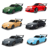 Coche RC de Derrape 4WD a Escala 1/24, 2.4GHz, 20KM/H, Alta Velocidad, Control Remoto de 6 Canales, Construcción Metálica, Función Sígueme, Cable USB, Listo para Usar