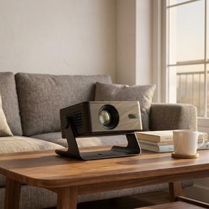 Mini Proyector Inteligente con Sistema Operativo Android HD, Altavoz Integrado, WiFi, Plataforma en la Nube, Portátil, <span class=keywords><strong>CRT</strong></span> para el Hogar y la Oficina - Product Image 1