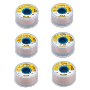 CP-20B ญี่ปุ่น <span class=keywords><strong>Goot</strong></span> วิค Desoldering วิคถักเปียทองแดงลวดบัดกรี Remover BGA วิค RoHs ตะกั่ว MSDS เครื่องมือเชื่อม