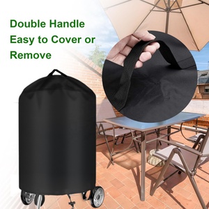 <strong>BBQ</strong> Grill Cover for <strong>Weber</strong> <strong>BBQ</strong> Grill Covers 18/22/26 Inch for <strong>Weber</strong> Kettle Grill Waterproof <strong>BBQ</strong> Covers Anti-Uv Wear Proof - Product Image 4