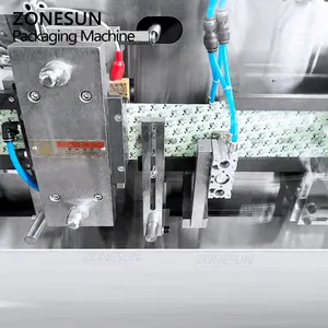 ZONESUN ZS-FS120C 완전 자동 고정밀 화장품 스냅 향 주머니 충전 씰링 기계 - Product Image 3