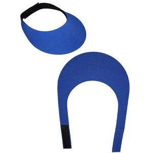 Visera Plana de Neopreno Azul Marino RYO Soft Sport con Cierre de Velcro y Serigrafía para Niños, Venta al Por Mayor - Product Image 3