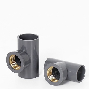 Vente en gros d'usine peut être personnalisé raccord de tuyau en plastique <span class=keywords><strong>pvc</strong></span> laiton <span class=keywords><strong>coude</strong></span> à 90 degrés <span class=keywords><strong>femelle</strong></span> filetage cuivre té norme DIN - Product Image 5