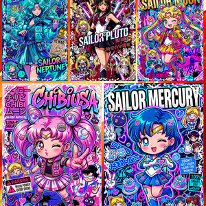 Cartes de fan art YZ dernières nouveautés, figurines anime Eif Baby, Cinnamoroll, cadeau <span class=keywords><strong>Sailor</strong></span> <span class=keywords><strong>Moon</strong></span>, cartes de collection B5, coffret booster de cartes artistiques, <span class=keywords><strong>jeux</strong></span> de société - Product Image 6