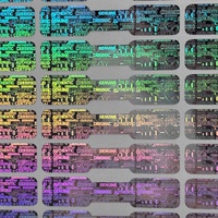 Etiquetas de Hologramas Anti-Falsificación, Sellos de Seguridad con Impresión Void, Pegatinas de Hologramas de Seguridad