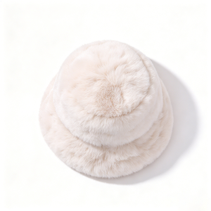 Gorro de Pescador de Piel Sintética para Mujer, Gorro de Invierno Suave y Afelpado, Gorro Grueso y Esponjoso para Uso Diario al Aire Libre - Product Image 5
