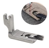 Accessoires pour machine à coudre domestique à une aiguille - Kit de pieds presseurs - Pied presseur de rechange pour ourlets roulés - Accessoire de couture