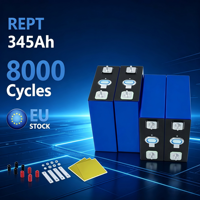 Batterie LiFePO4 REPT 345Ah 3.2V en stock UE pour utilisation solaire et pour fauteuils roulants électriques, 8000 cycles, température de fonctionnement de -20 à 60°C, certifiée CE