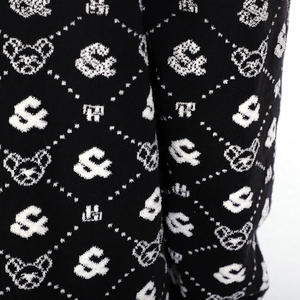 Suéter de hombre de Jacquard con letras y logotipo personalizado, jersey de manga larga, suéter de punto para hombre, cuello redondo, suéter de punto de invierno personalizado - Product Image 5