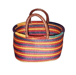 Tốt nhất người bán 2021 Chất lượng cao <span class=keywords><strong>wicker</strong></span> cỏ biển lưu trữ giỏ/Phi giỏ/bolga giỏ - Product Image 1