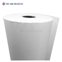 Papier filtre en fibre de verre plissé de qualité HEPA pour salle blanche électronique, livraison depuis Guangzhou