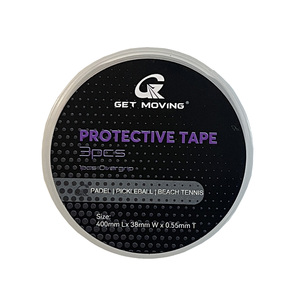 GET MOVING LSP4 Cinta Protectora Transparente para Raqueta de Pádel, Nueva, de Alta Gama, con Purpurina - Product Image 3
