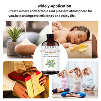 Huile Essentielle Pure et Naturelle de Frankincense et d'Eucalyptus de Qualité Thérapeutique, 100% Naturelle, Marque Privée OEM