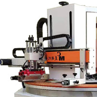 Máquina de Impresión de Pantalla Plana Digital Semiautomática de Alta Precisión de 4 Estaciones con Regla para PCB y Estampado Rotatorio de Plantillas - Nueva