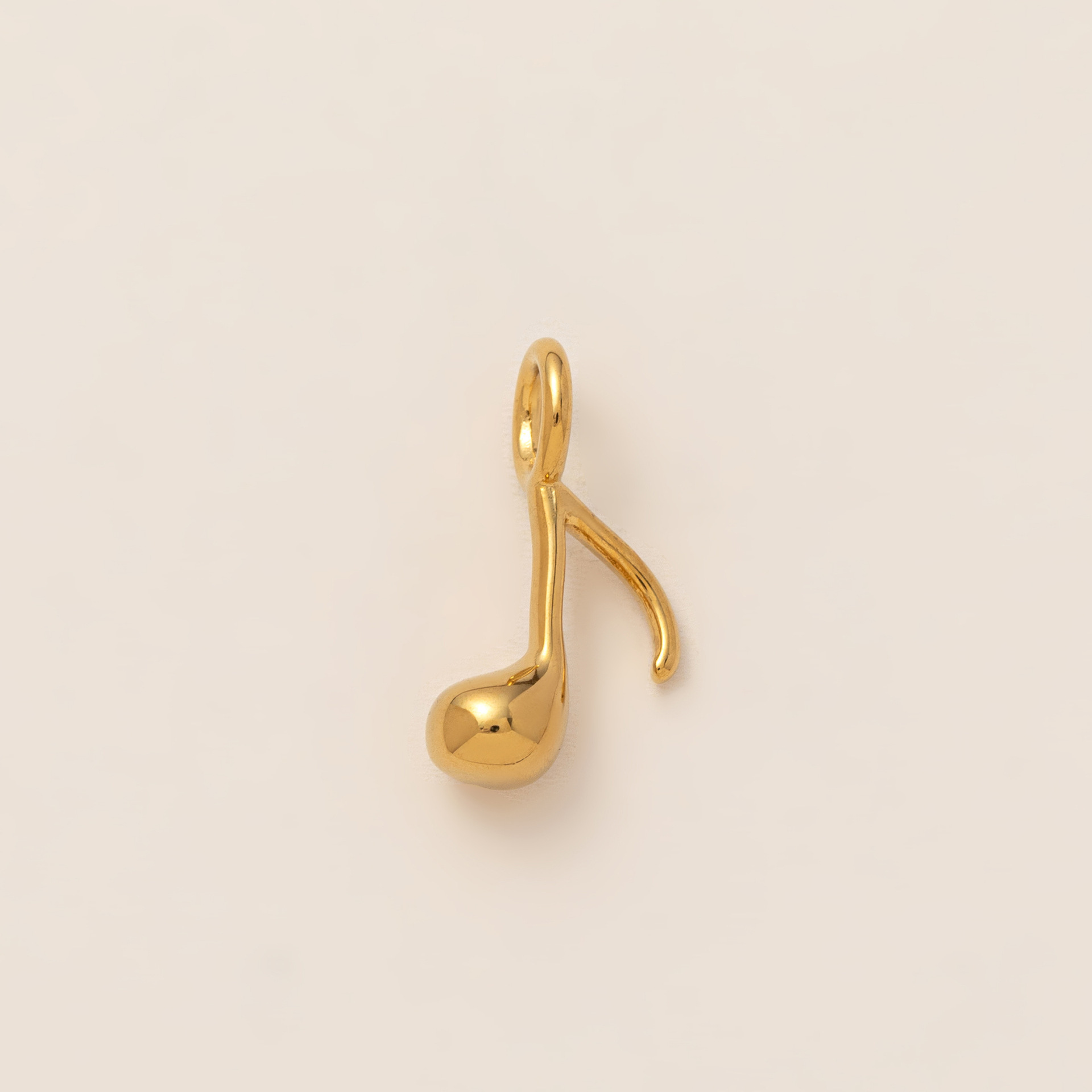 Musical note pendant