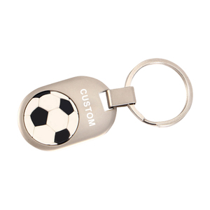 Porte-clés personnalisés avec logo, porte-clés en métal 3D, cadeau sportif pour équipe de football - Product Image 4