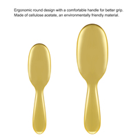 2 brosses à cheveux en poils de sanglier avec picots en nylon, poils de sanglier naturels, extensions de cheveux et brosse à cheveux pour cheveux fins