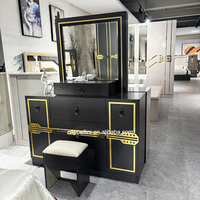 Ensembles de Meubles de Chambre en Bois Contemporains en Gros Lit Double Cadre en Bois Moderne Luxe Taille King/Queen Complète Ensemble de Meubles de Chambre