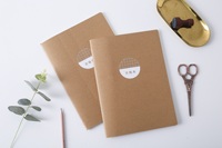 Vente en gros cahier A4 en papier à couverture souple pour étudiants