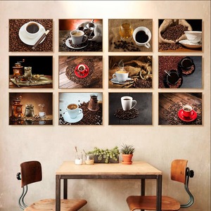 Mini tableaux d'art <span class=keywords><strong>sur</strong></span> toile pour café, impressions murales, images de dessins animés, <span class=keywords><strong>graffiti</strong></span> imprimés, tableaux décoratifs pour la maison - Product Image 3