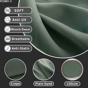 Material de Vestido Musulmán de Punto por Trama de 150 g/m² con Diseño Estampado Transpirable Antiestático 100% Poliéster para Niñas, en Stock (<span class=keywords><strong>TIKTOK</strong></span>) - Product Image 4