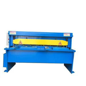 Hot-selling electro-hydraulic metal shearing machine, heavier steel plate can cut within 6mm